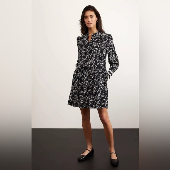 Hobbs London Limited Edition Victoria Printed Dress SZ 4 US 10 UK - Picture 4 of 9